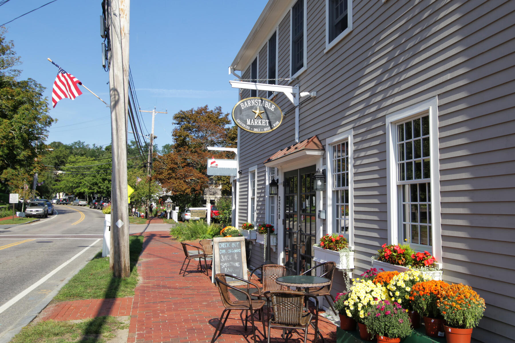 86 Scudder's Lane Barnstable, MA 02630 - Photo 30 of 33 a front view of a building with outdoor seating