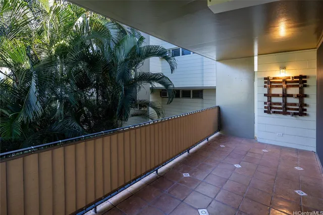 a terrace view with sitting space