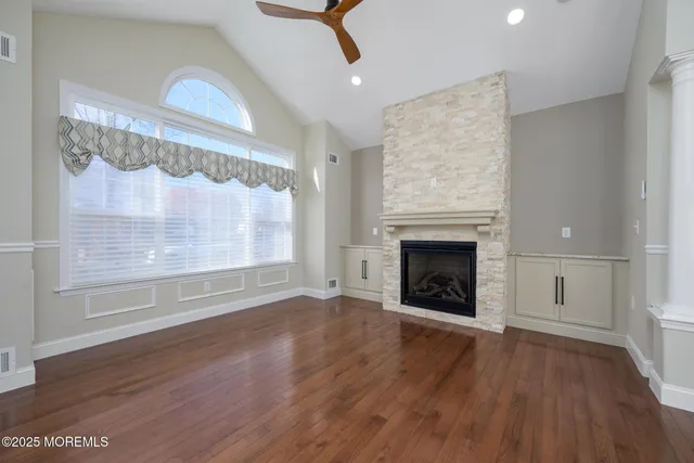 a large kitchen with lots of counter space sink and appliances