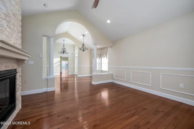 a kitchen with stainless steel appliances a sink stove and refrigerator
