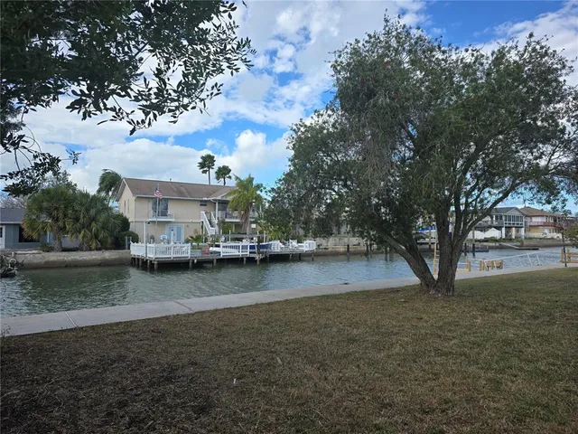 a view of road with trees