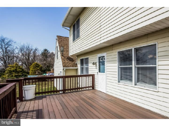 27274 Mt Pleasant Road Columbus, NJ 08022 - Photo 20 of 25 a view of deck with wooden floor and fence