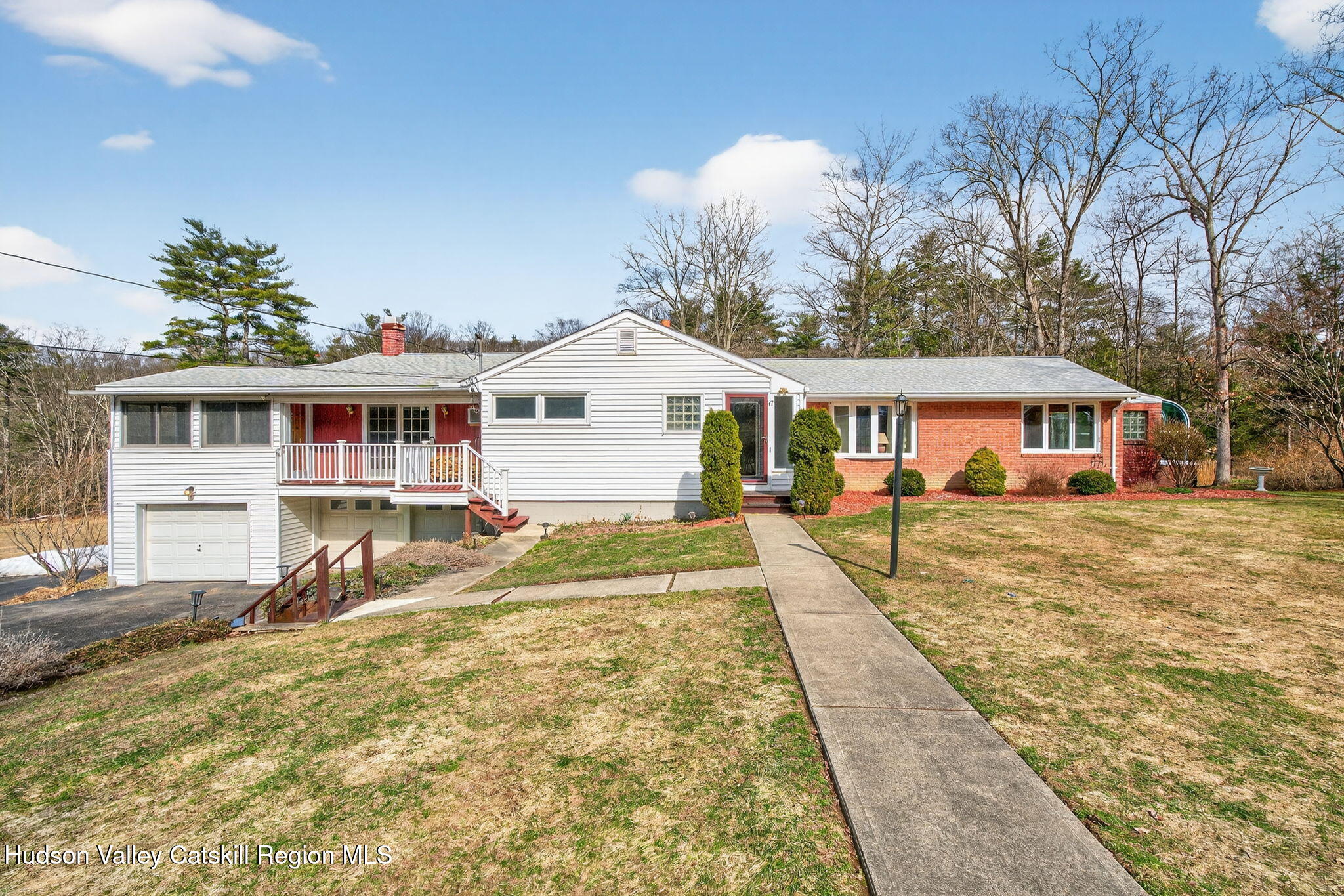 47 Meyers Road Kingston, NY 12401 - Photo 1 of 64 a front view of a house with a yard