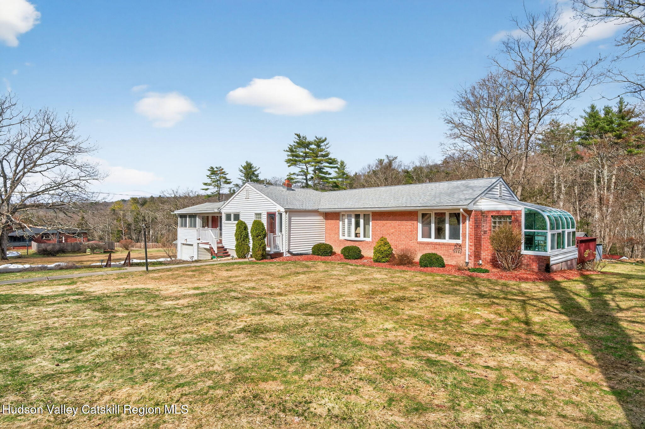 47 Meyers Road Kingston, NY 12401 - Photo 5 of 64 a front view of a house with a yard