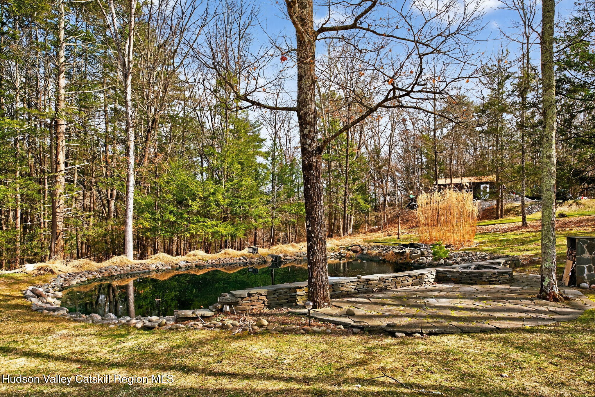 47 Meyers Road Kingston, NY 12401 - Photo 54 of 64 a view of a yard with trees