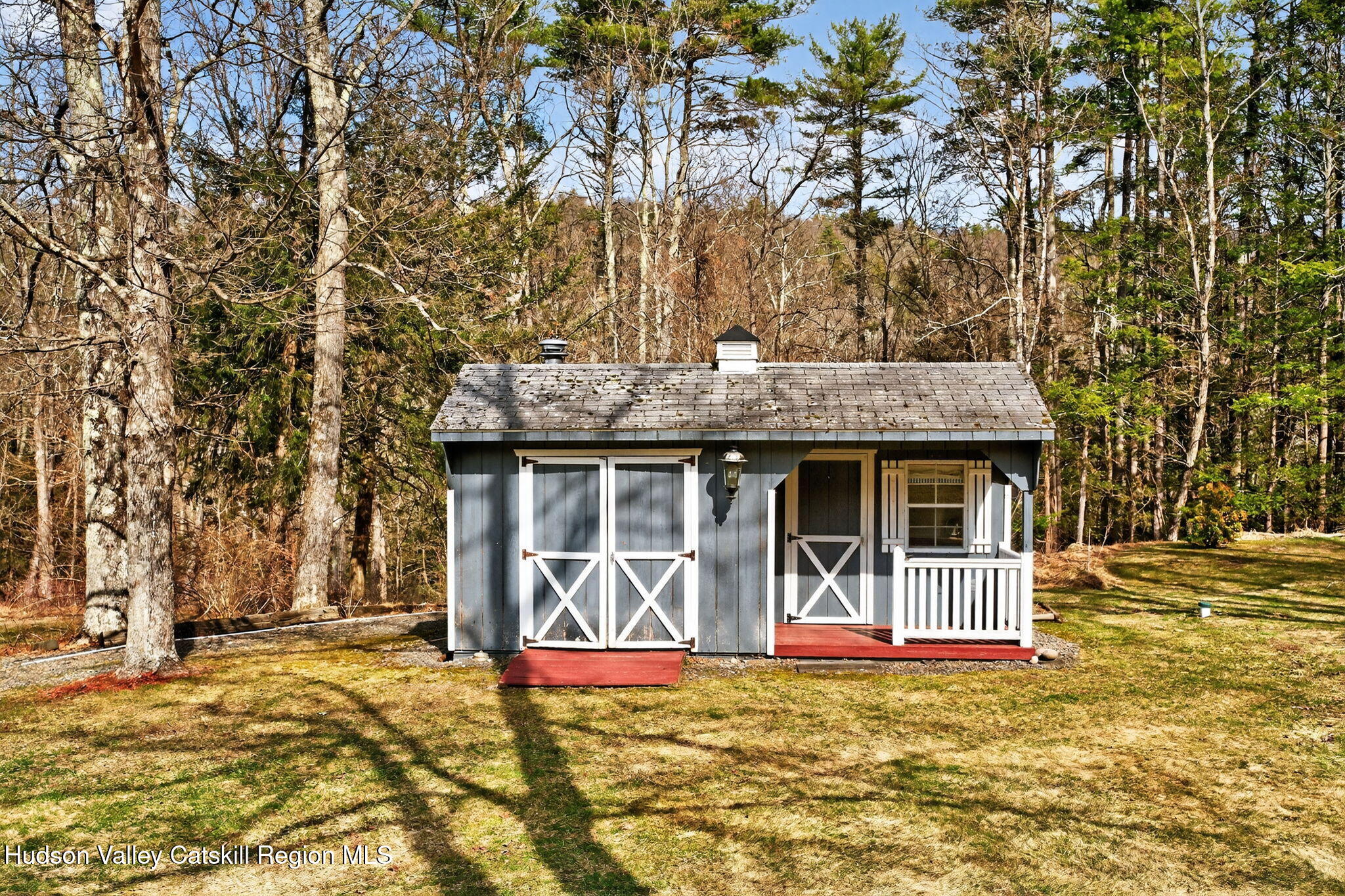 47 Meyers Road Kingston, NY 12401 - Photo 55 of 64 a front view of a house with a yard and garage