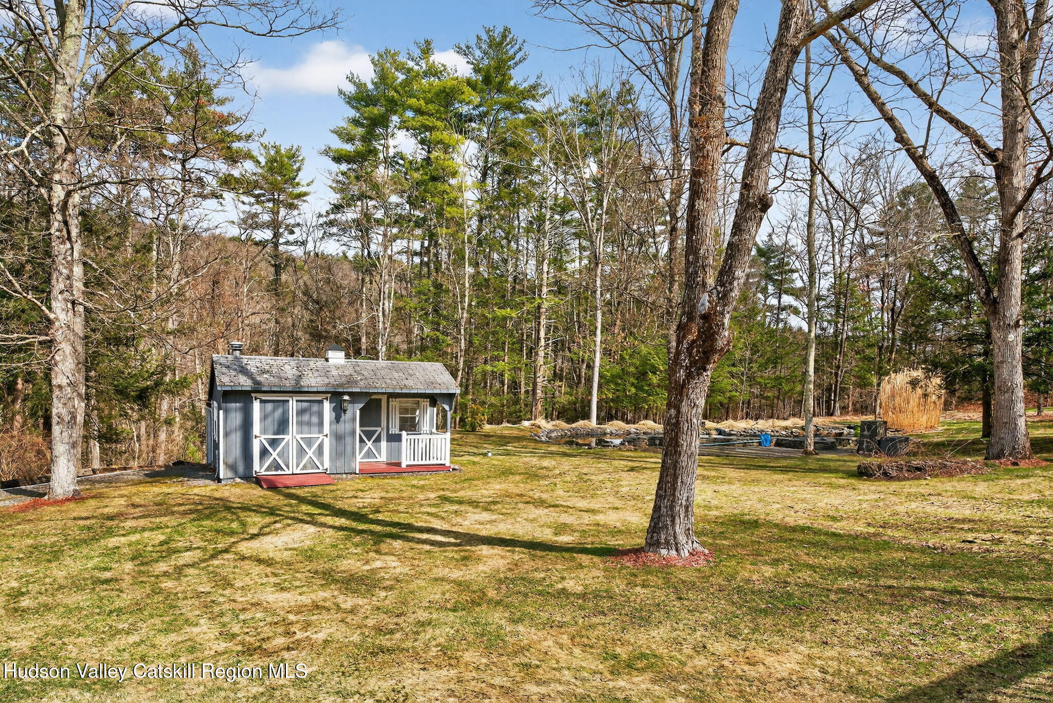 47 Meyers Road Kingston, NY 12401 - Photo 56 of 64 a view of a swimming pool with an outdoor space