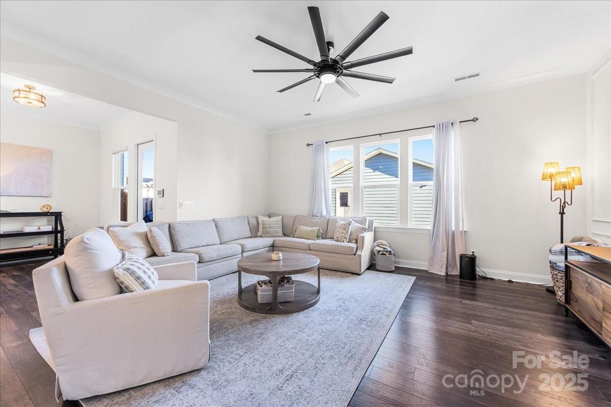 11413 Miller Road Pineville, NC 28134 - Photo 17 of 45 a living room with furniture and a large window