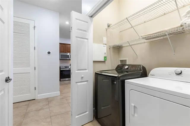 front view of a building with a street