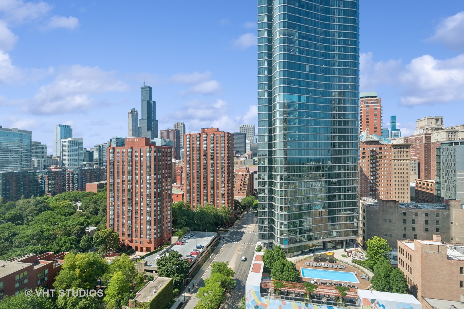 1101 South State Street, Unit 1800 Chicago, IL 60605 - Photo 15 of 18 a city view