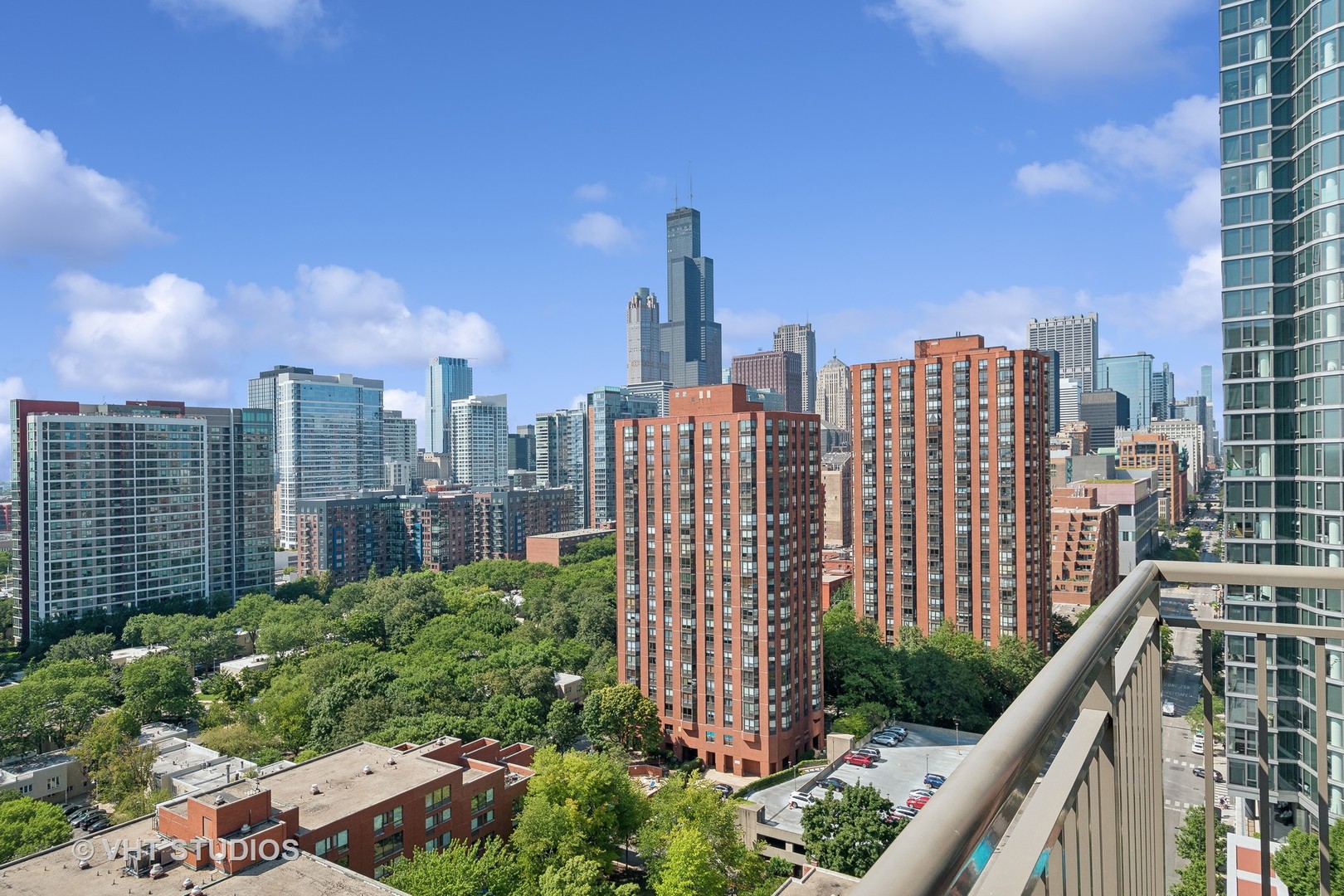 1101 South State Street, Unit 1800 Chicago, IL 60605 - Photo 16 of 18 a view of a city with tall buildings