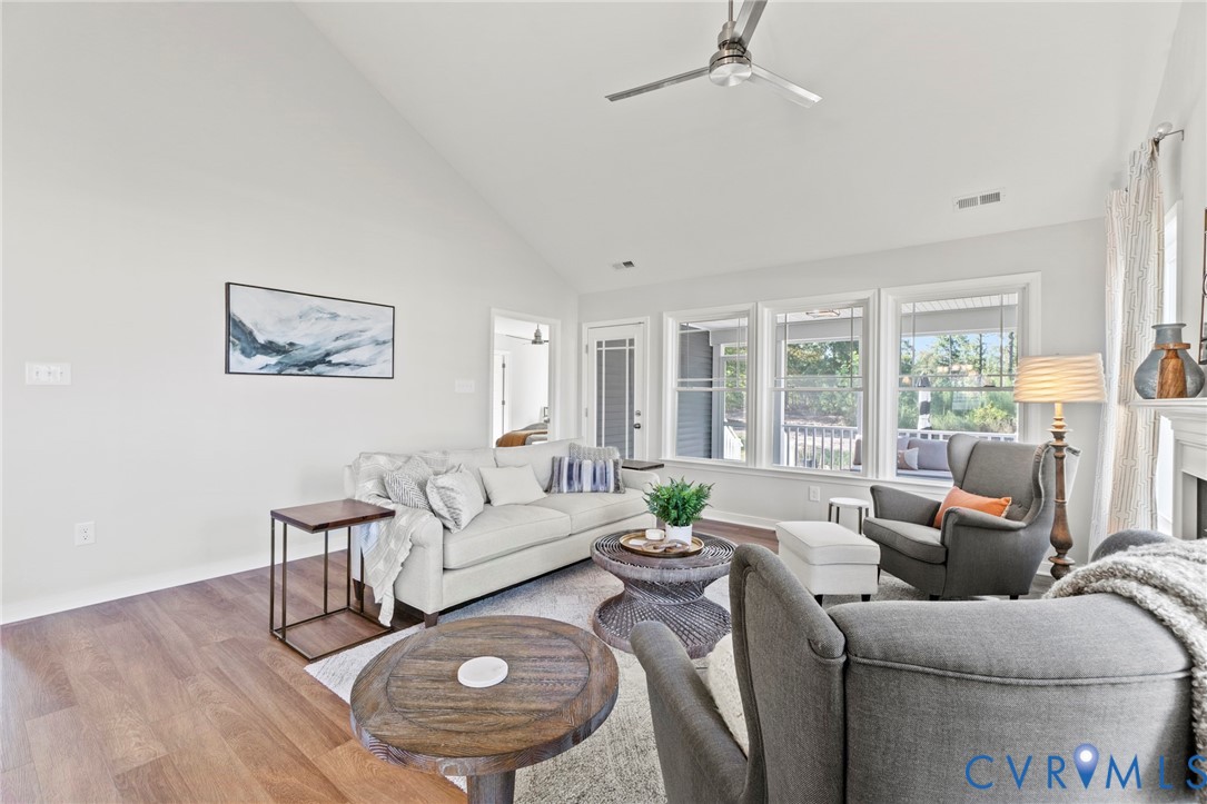 113 Logan Way Tappahannock, VA 22560 - Photo 22 of 33 a living room with furniture and a large window