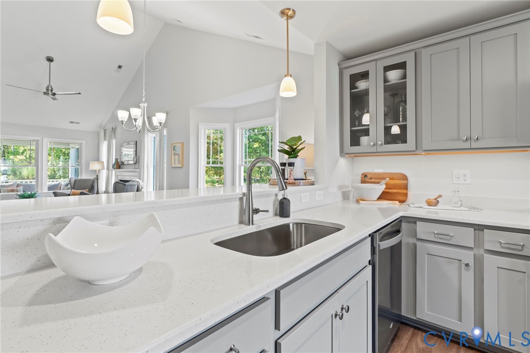 113 Logan Way Tappahannock, VA 22560 - Photo 5 of 33 a kitchen with sink and window
