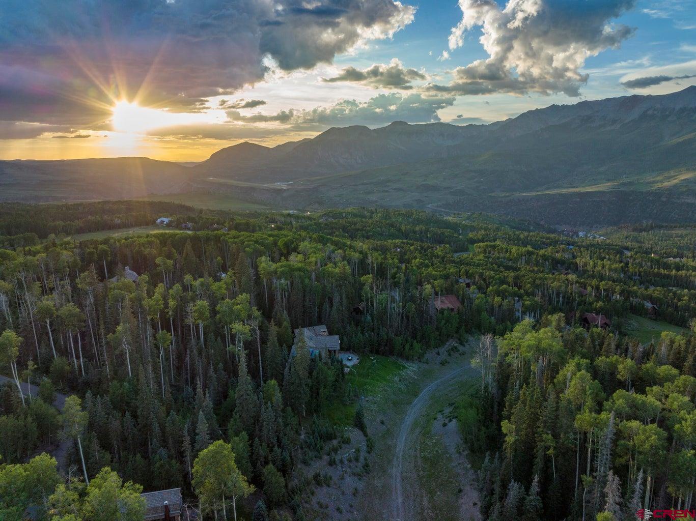 Tbd Lot 333 Benchmark Drive Telluride, CO 81435 - Photo 1 of 22 a view of a city with lots of green space