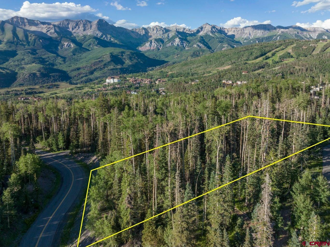 Tbd Lot 333 Benchmark Drive Telluride, CO 81435 - Photo 12 of 22 a view of a balcony with an outdoor space