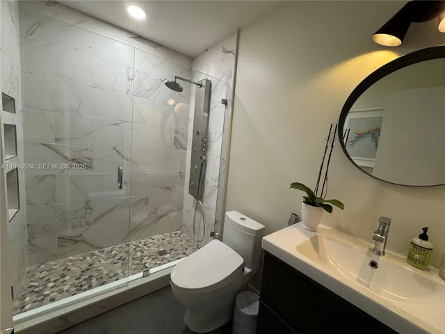 a view of a lake from a balcony