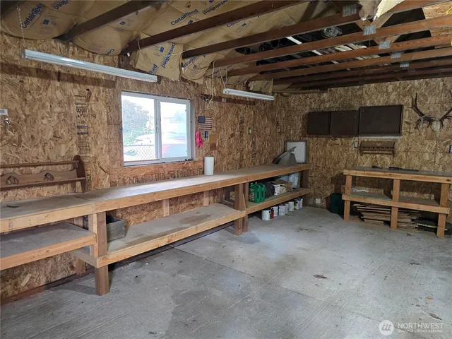 a view of storage and utility room