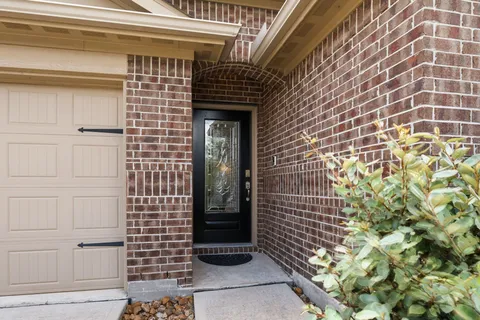 a view of an entryway door