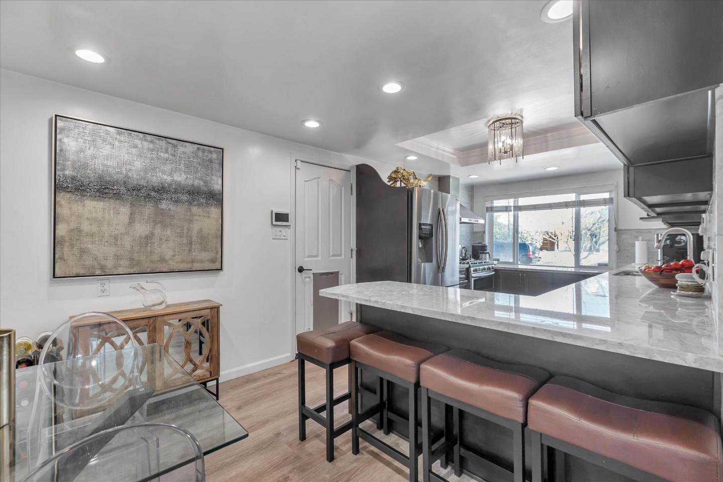 39 Carnegie Drive Milpitas, CA 95035 - Photo 12 of 39 a dining room with furniture and a large window