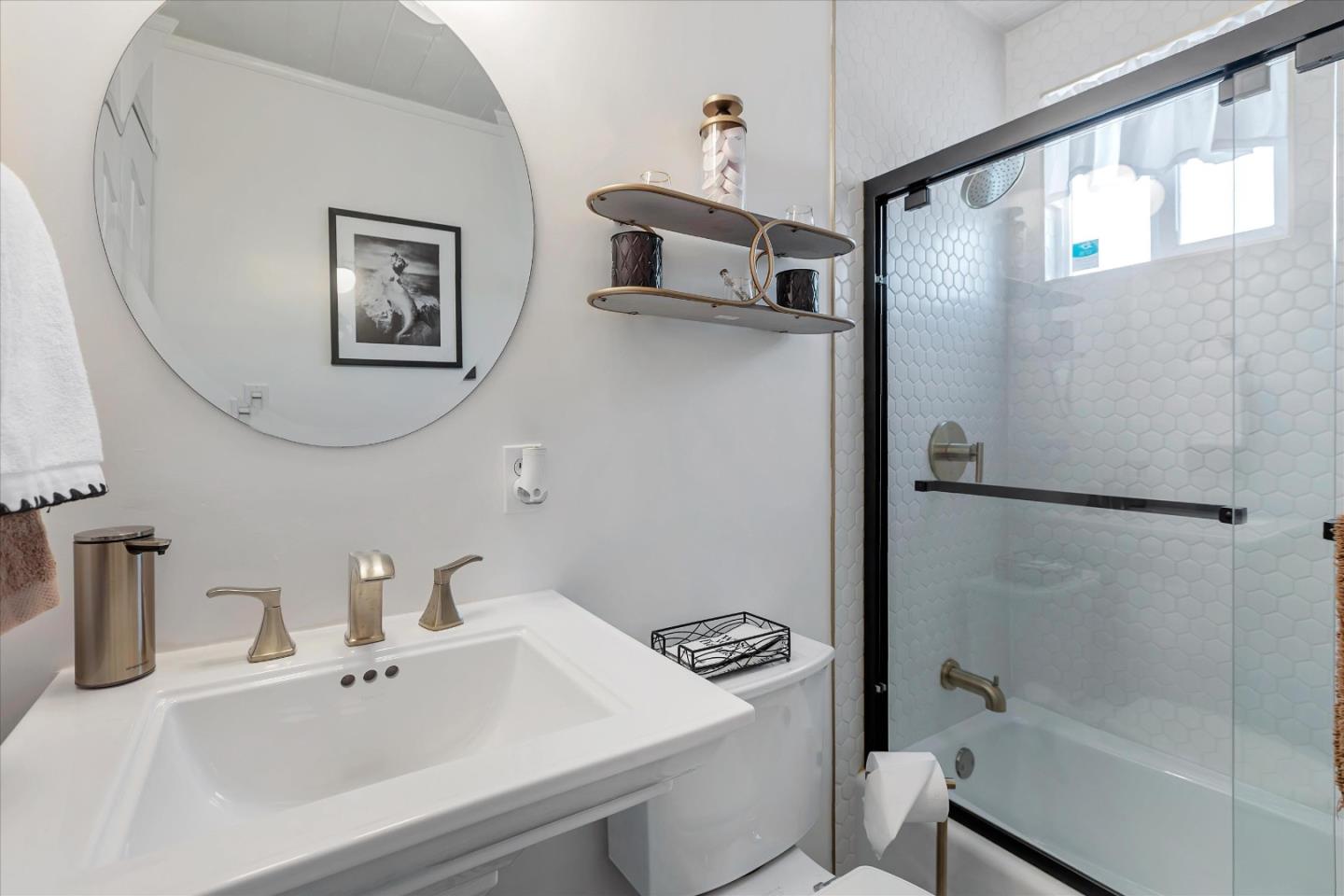 39 Carnegie Drive Milpitas, CA 95035 - Photo 27 of 39 a bathroom with a sink toilet and shower