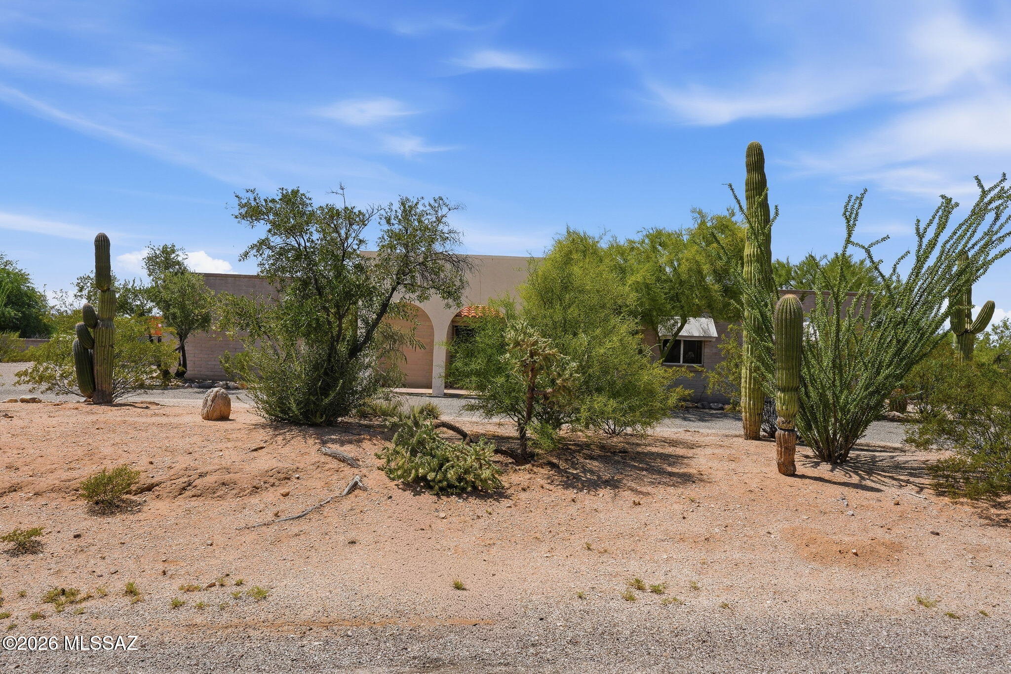 6741 North Pomona Road Tucson, AZ 85704 - Photo 3 of 38 Easy desert landscaping