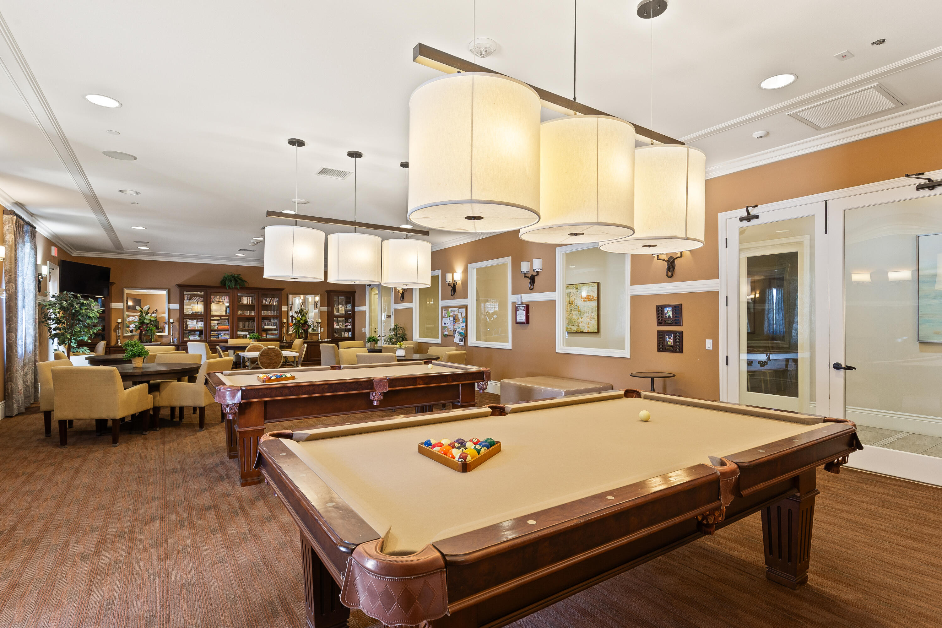 42940 Ascona Lane Indio, CA 92203 - Photo 32 of 36 a living room with stainless steel appliances granite countertop lots of furniture and a large window