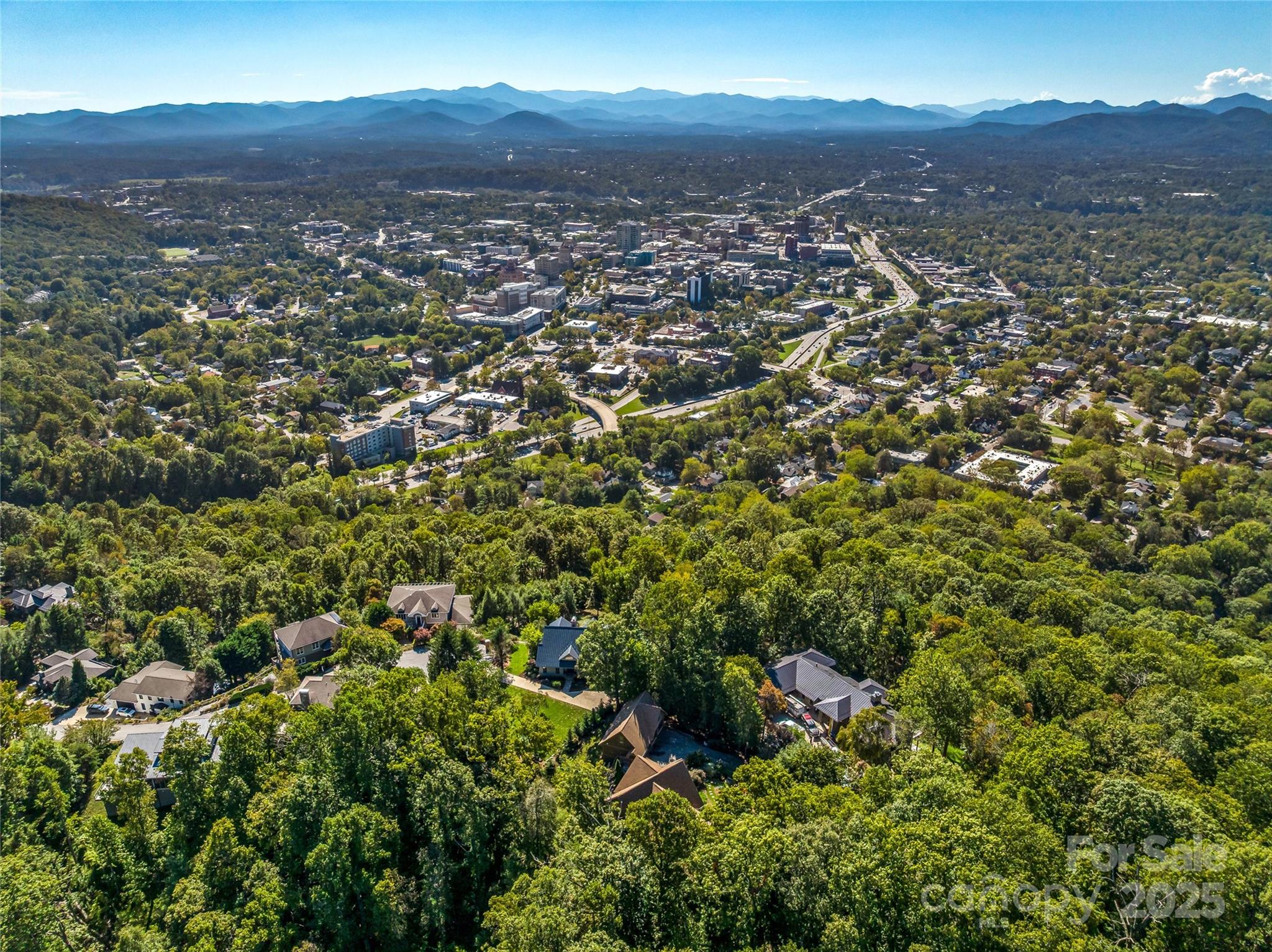 12 Trailridge Road Asheville, NC 28804 - Photo 45 of 45 a view of city and mountain
