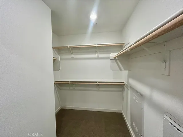 a view of storage and utility room