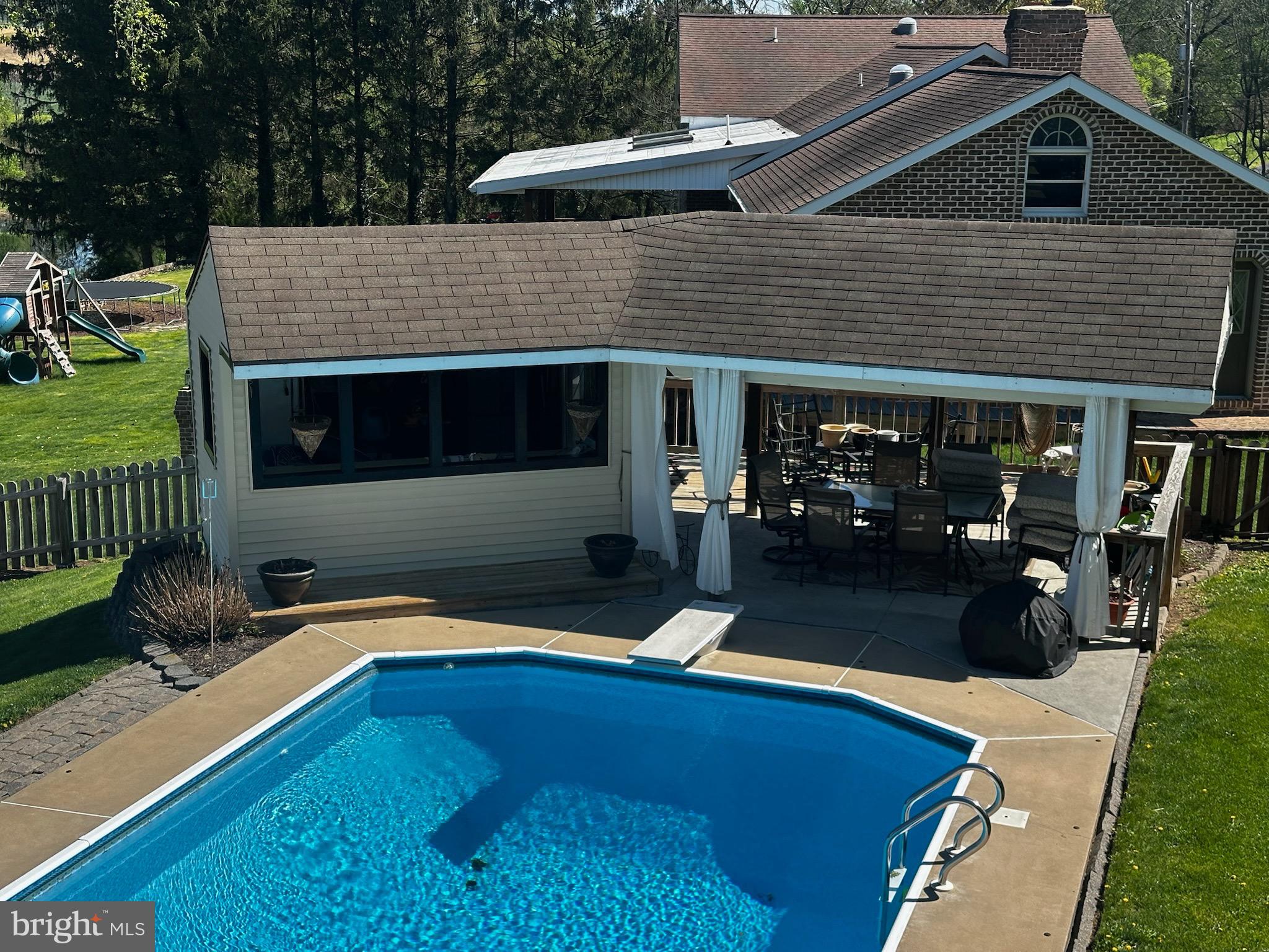 2117 Bainbridge Road Elizabethtown, PA 17022 - Photo 24 of 41 CLOSE UP POOL HOUSE