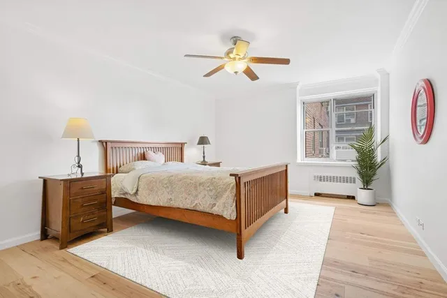 a view of city with tall buildings