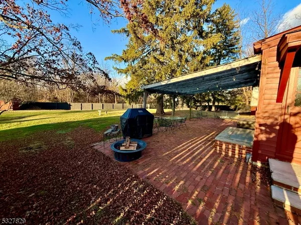 a view of outdoor space with seating
