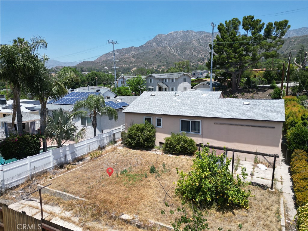10515 Tujunga Canyon Boulevard Tujunga, CA 91042 - Photo 31 of 35 Backyard arial to home