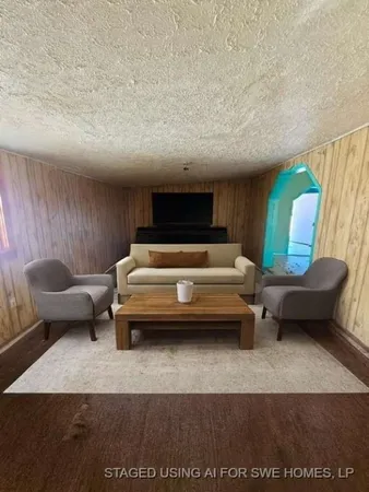 a bedroom with furniture and a couch