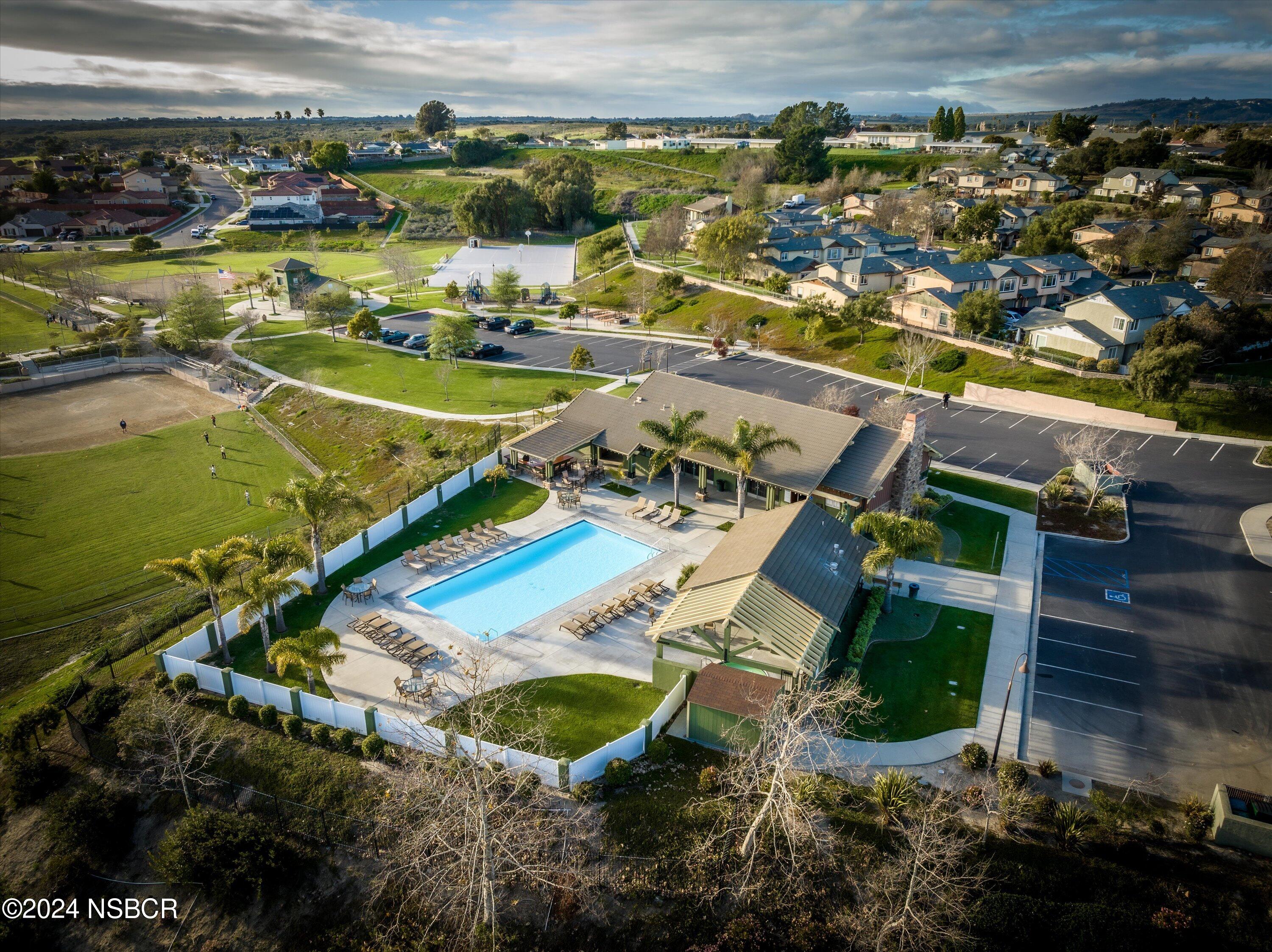 757 Pluto Avenue Lompoc, CA 93436 - Photo 34 of 41 an aerial view of a house with a ocean view
