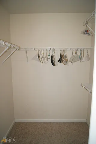 a view of walk in closet