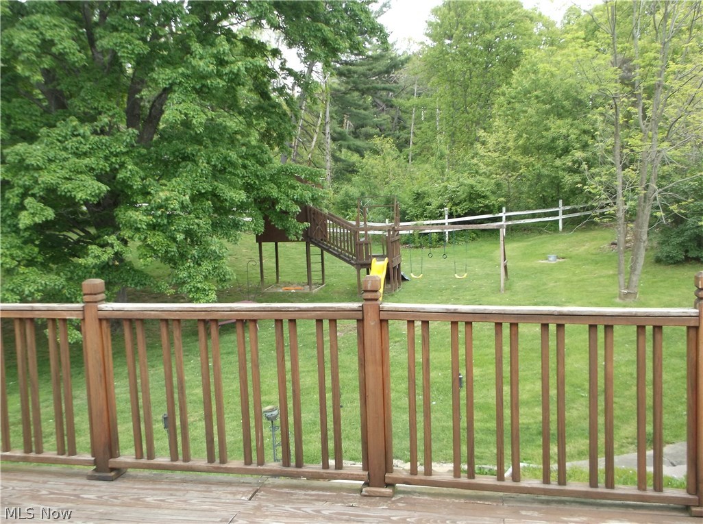 10155 Clay Pike Road Byesville, OH 43723 - Photo 25 of 28 View of backyard from 2nd floor deck