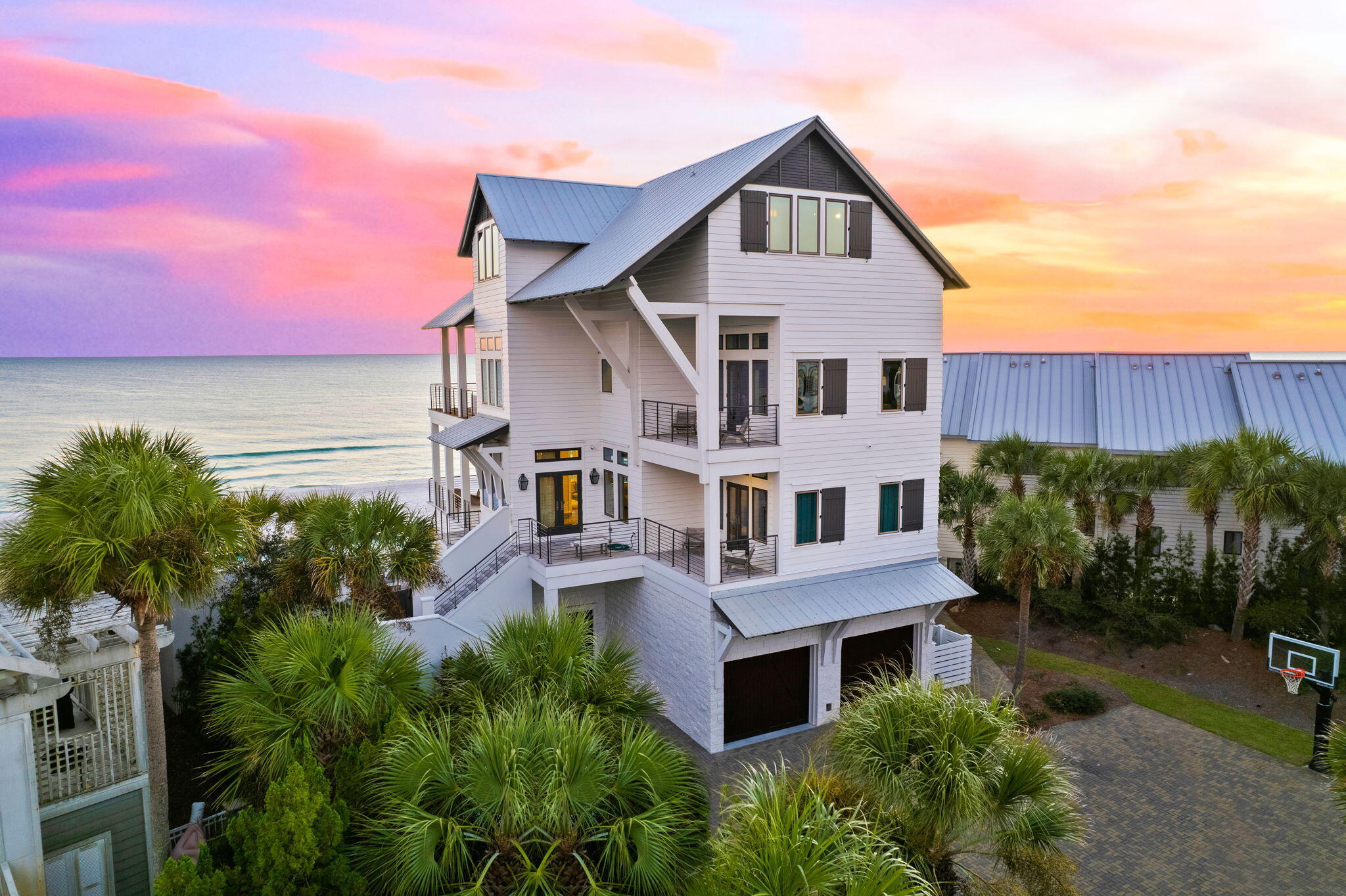 376 Beachfront Trail Santa Rosa Beach, FL 32459 - Photo 60 of 62 front view of a house with a yard