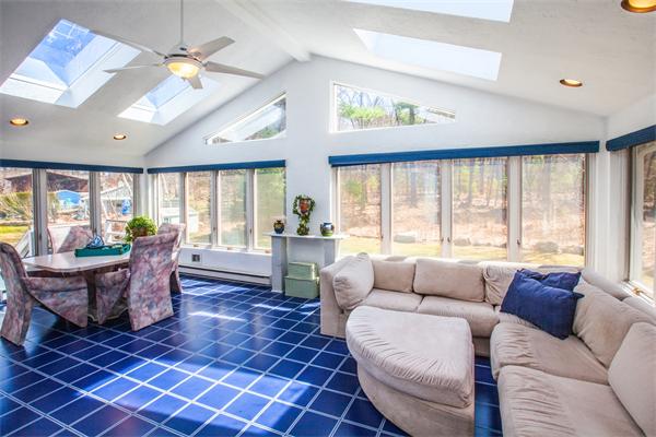 19 Rutgers Road Andover, MA 01810 - Photo 10 of 26 a living room with furniture and a large window