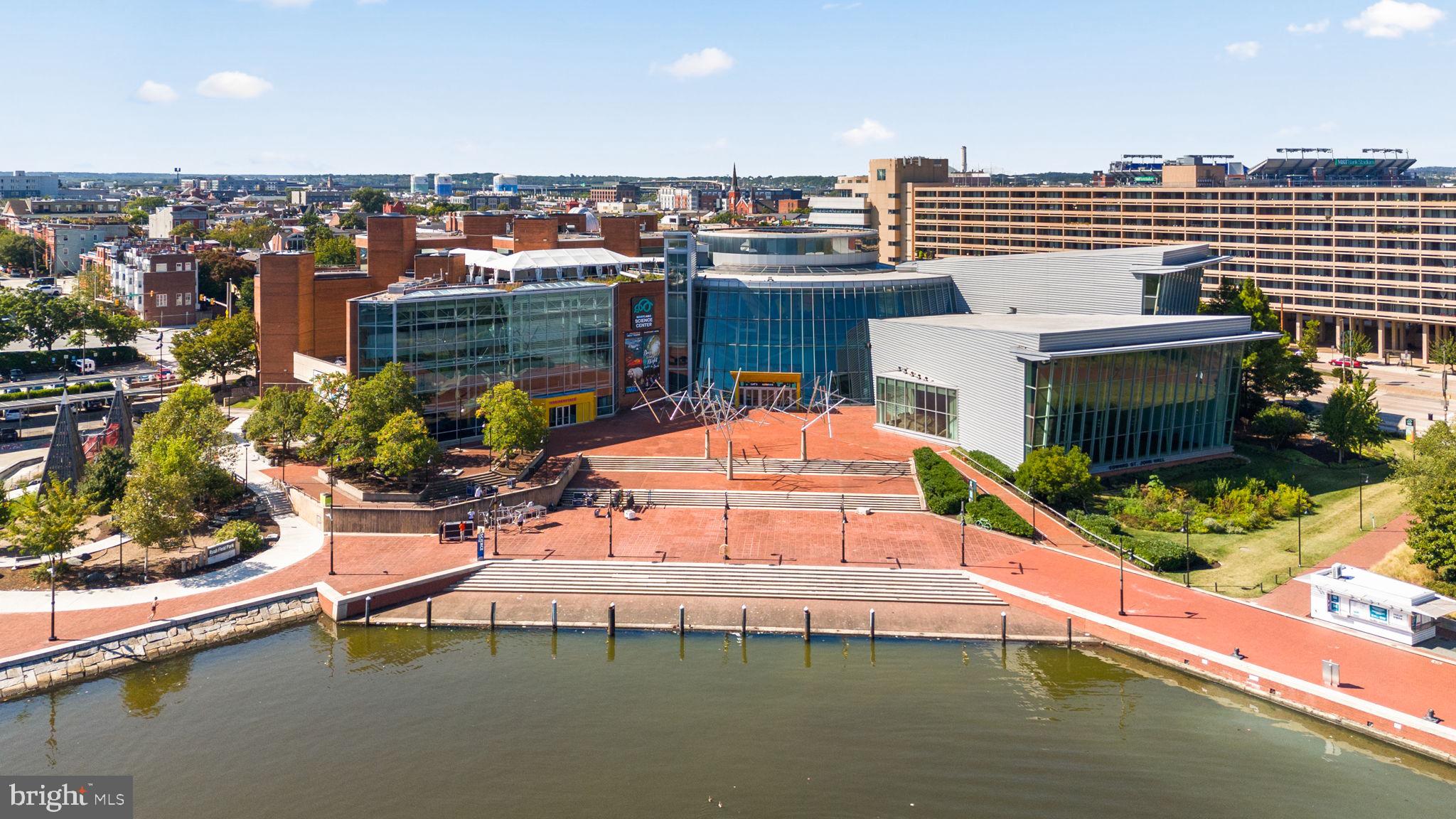 414 Water Street, Unit 2311 Baltimore, MD 21202 - Photo 41 of 44 an aerial view of a house with a ocean view