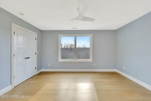 a view of a swimming pool with an ocean view
