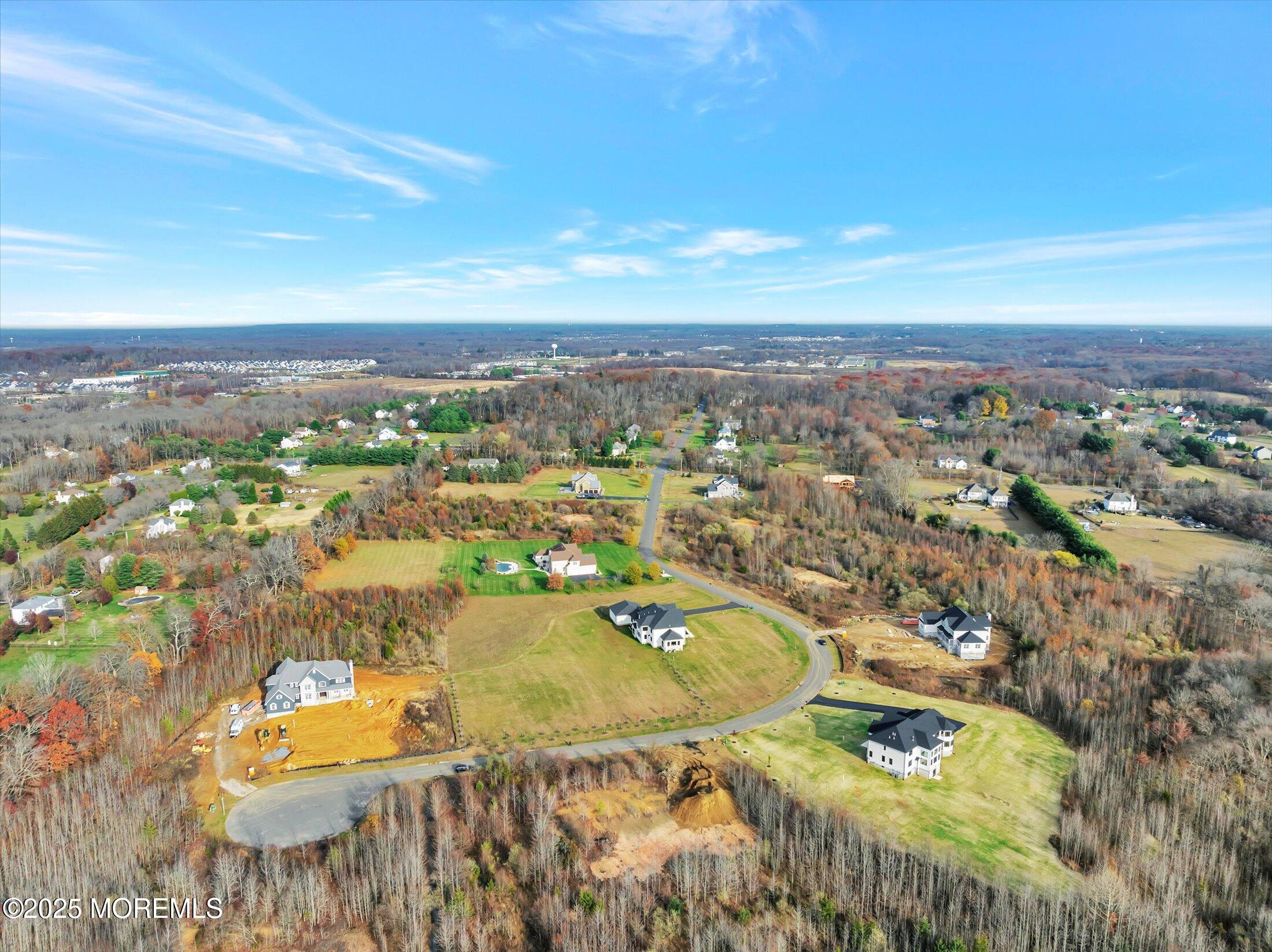 5 Cook Court Millstone Township, NJ 08535 - Photo 57 of 58 an aerial view of residential houses with outdoor space
