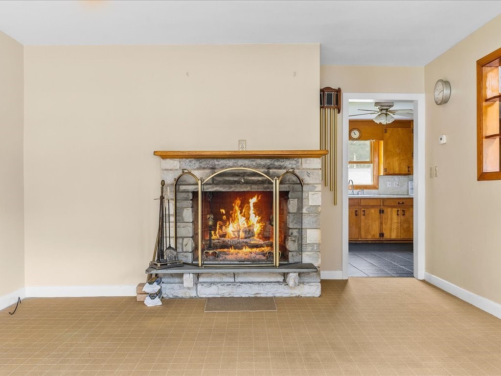 80 Durfee Road Tiverton, RI 02878 - Photo 9 of 27 Wood burning fireplace