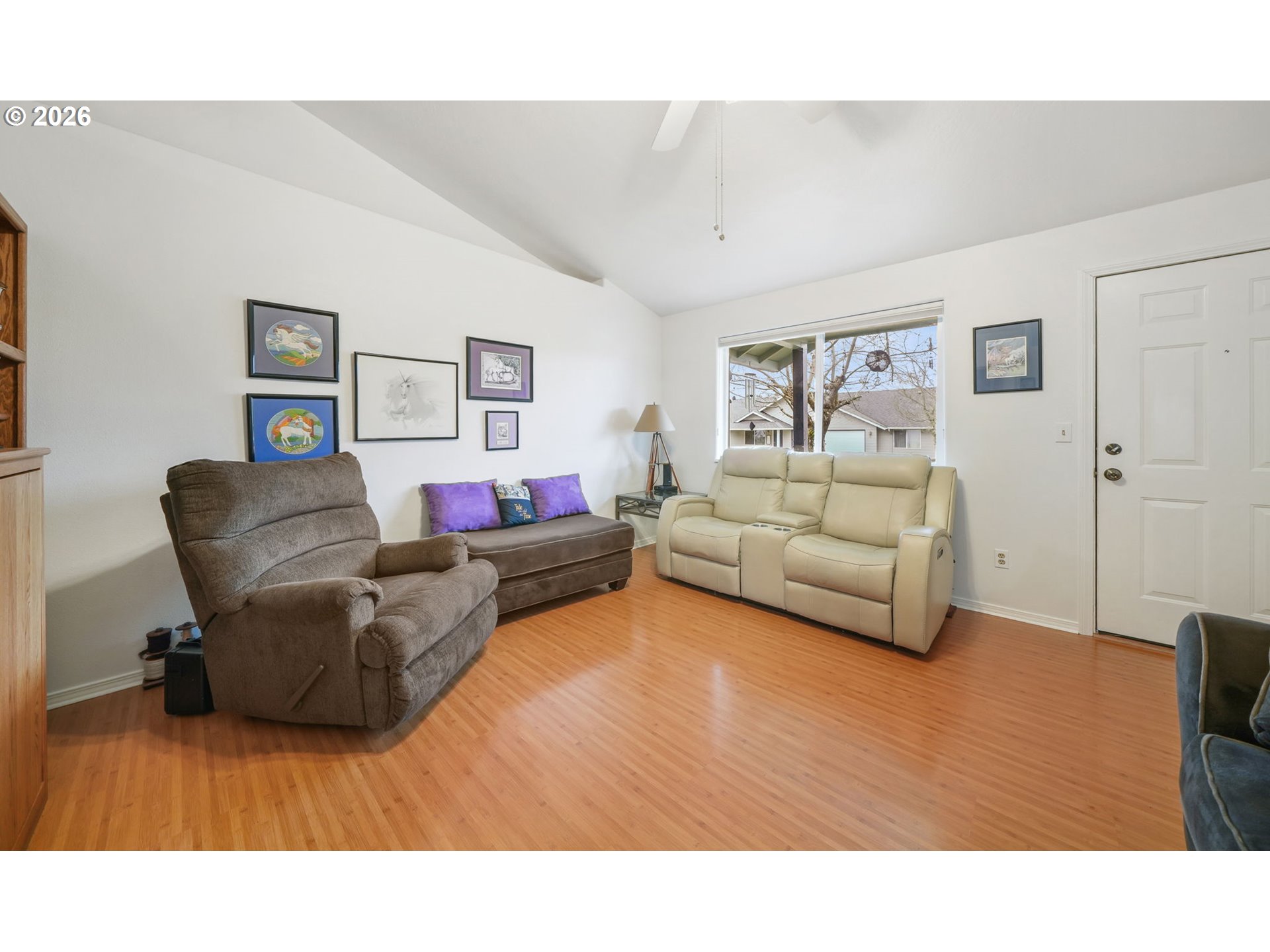 2102 South 8th Street Cottage Grove, OR 97424 - Photo 5 of 28 a living room with furniture and a wooden floor