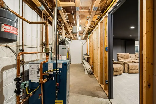 a view of living room with furniture and a flat screen tv