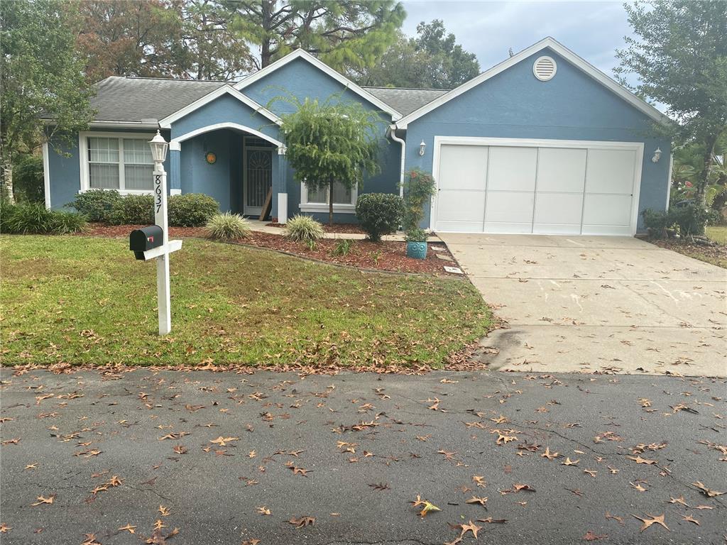 8637 Southwest 108th Ln Road Ocala, FL 34481 - Photo 1 of 1 2 bedroom 2 bathroom 2 car garage block home