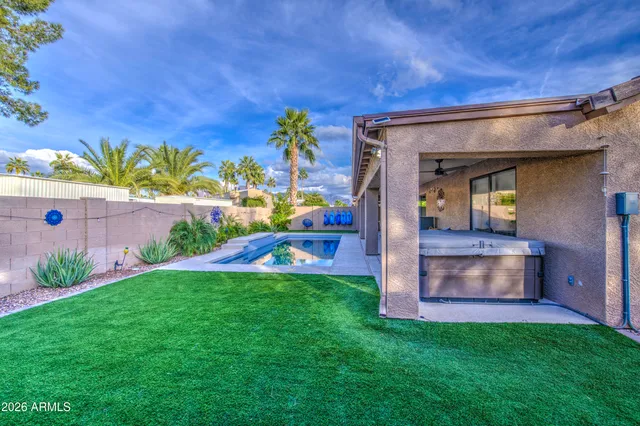 a view of outdoor space yard and front view of a house