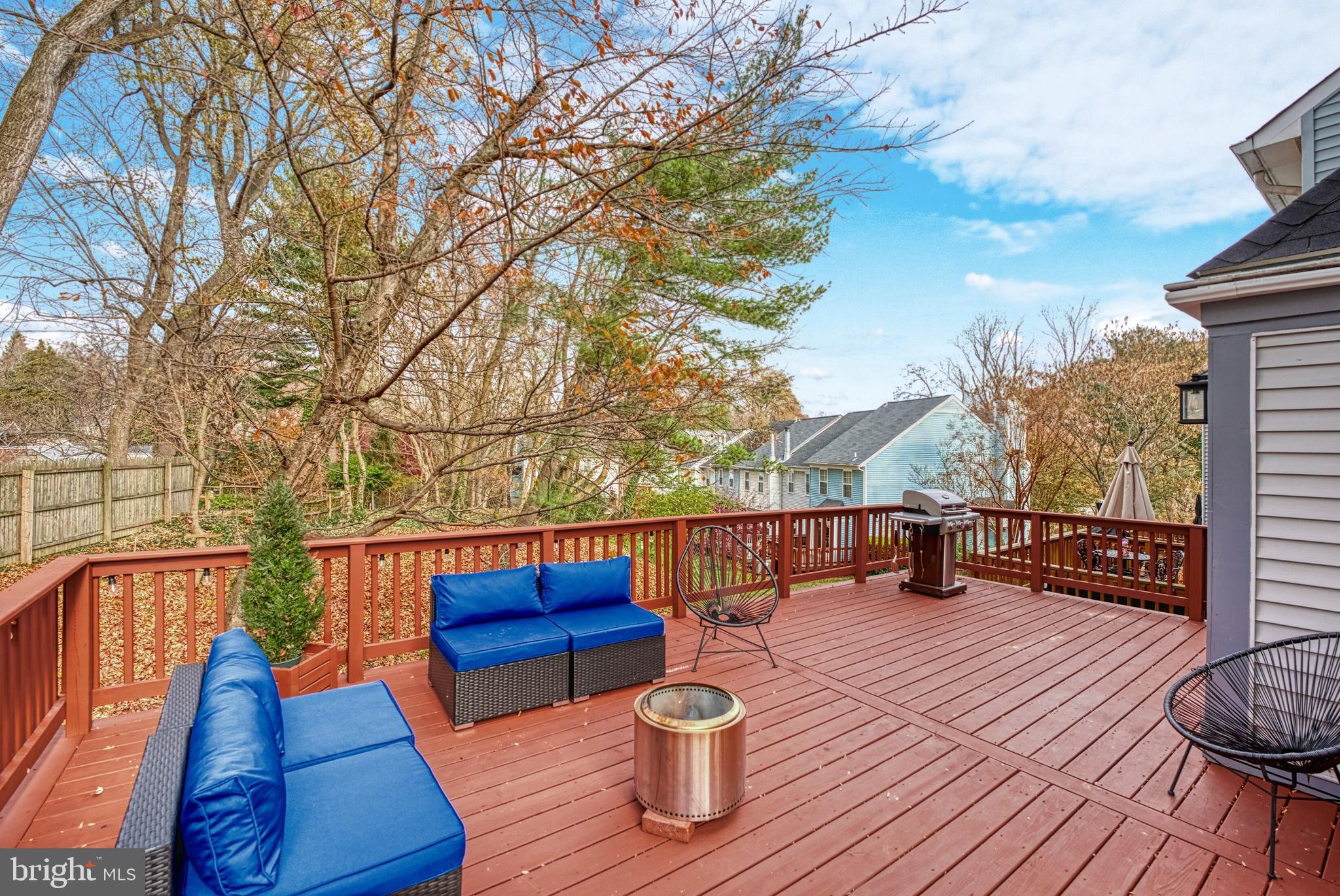 2041 Lyttonsville Road Silver Spring, MD 20910 - Photo 11 of 42 a view of sitting area on deck with wooden floor and seating space