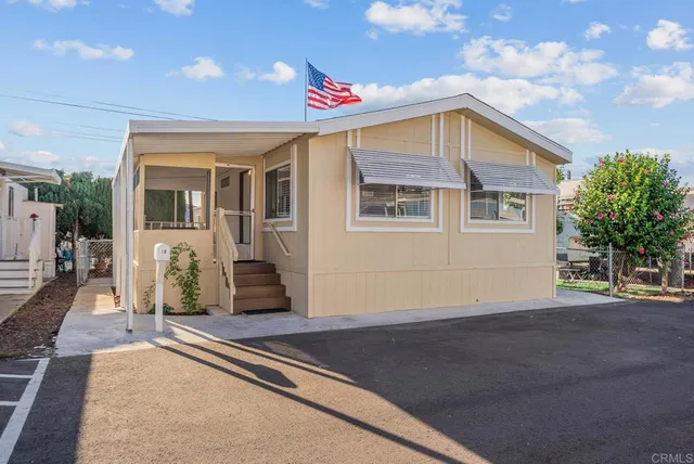 a view of a house with a garage