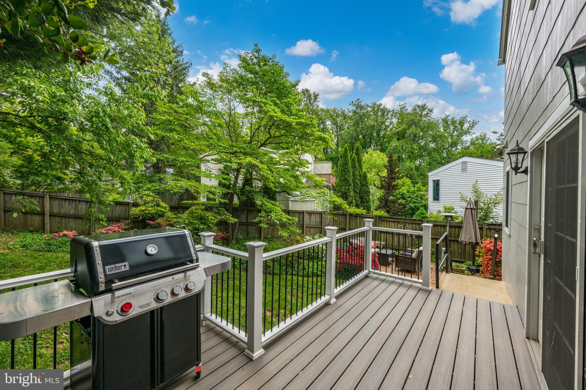 403 East Melbourne Avenue Silver Spring, MD 20901 - Photo 25 of 33 a view of a chairs and table on the deck