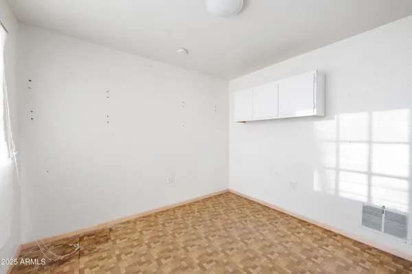 a view of empty room